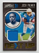 2021 Panini Playbook Football Josh Palmer Next Up Patch RC #NXT-JPA - *SEE DESC