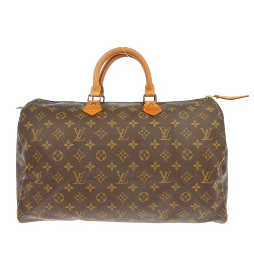 Best03 LOUIS VUITTON MONOGRAM SPEEDY 40 DUFFLE HANDBAG M41522 FC891 BQ00216