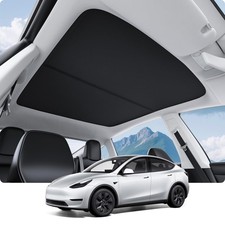 BASENOR Upgraded Tesla Model Y Sunshade Roof, Nano Ice-Crystal Coatings Heat