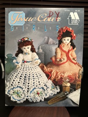 Annie s Attic Tissue Cover Dolls Crochet Pattern 87T54