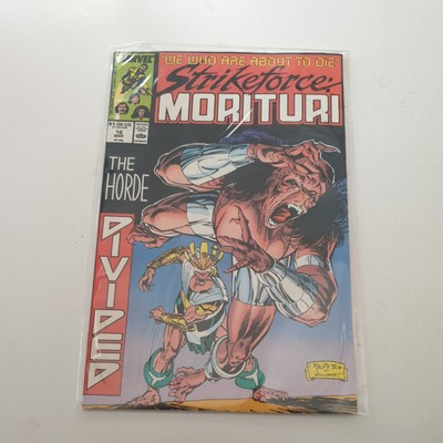 Strikeforce Morituri #16,  Vol 1 1987 Marvel Comics, 1st Print, Gills & Anderson