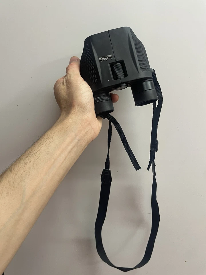 Bushnell Powerview Black 7-15x25 Compact Hunting Binoculars - Image 2 of 4