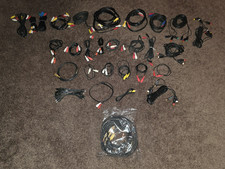  30 RCA Cable Lot 3x3 2x2 1x1 Audio Video Interconnect Collection