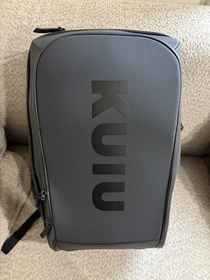 KUIU Hard Shell Travel Backpack Laptop Bag Black Gray New With Tags
