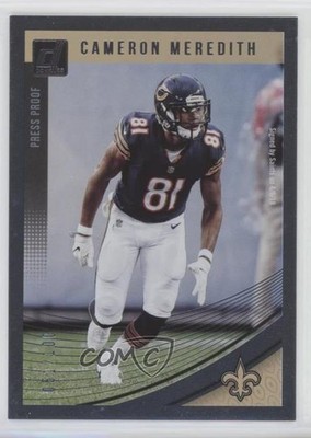 2018 Panini Donruss Press Proof Silver 51/100 Cameron Meredith #52 y0i