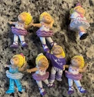 1980’s Cabbage Patch Kids Doll Mini PVC Figurines LOT 7 VINTAGE