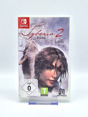 Syberia 2 - Nintendo Switch - CiB - PAL - Top Zustand - DE Modulversion