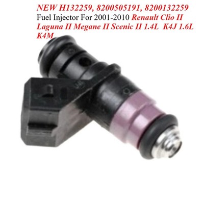 Fuel injectors fit for Clio2/3,Laguna2,MeganeII，H132259,8200505191,8200132259