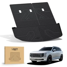 Cargo Mat for Hyundai Palisade 2026 Waterproof Trunk Mat Cargo Liner w/ Seatback