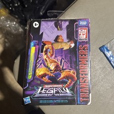 TRANSFORMERS LEGACY PREDACON SANDSTORM DELUXE CLASS ACTION FIGURE MIB