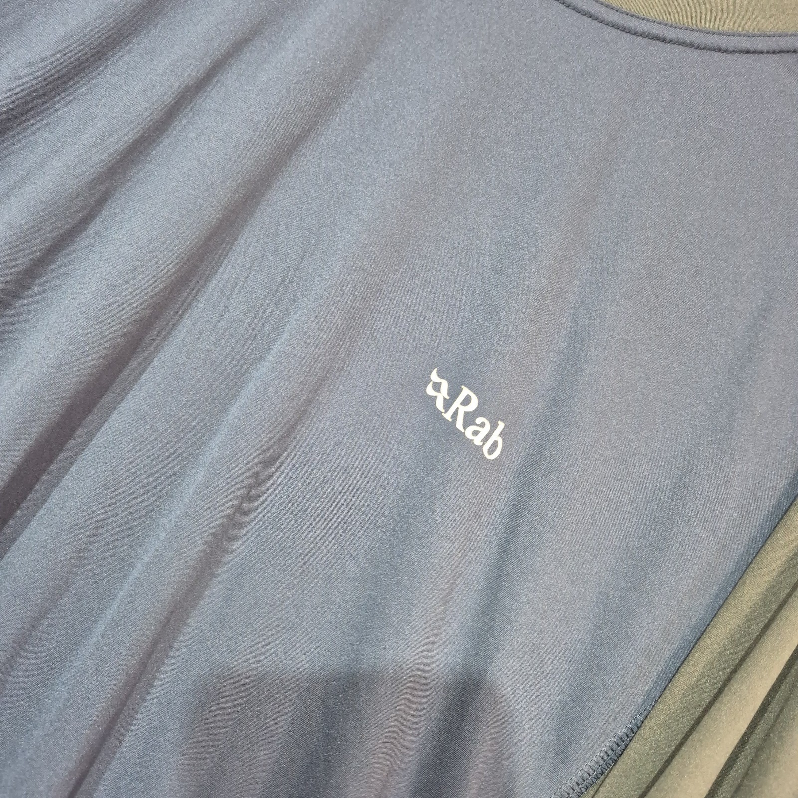 Rab Long Sleeve Aeon Tee T Shirt Mens 2XL Blue Lightweight UPF Base Layer image 3