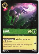 Akela Forest Runner 90/204 Whispers in the Well Disney Lorcana
