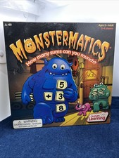 Monstermatics Junior Learning Board Game Mathematics Kids Learning Boardgame Fun