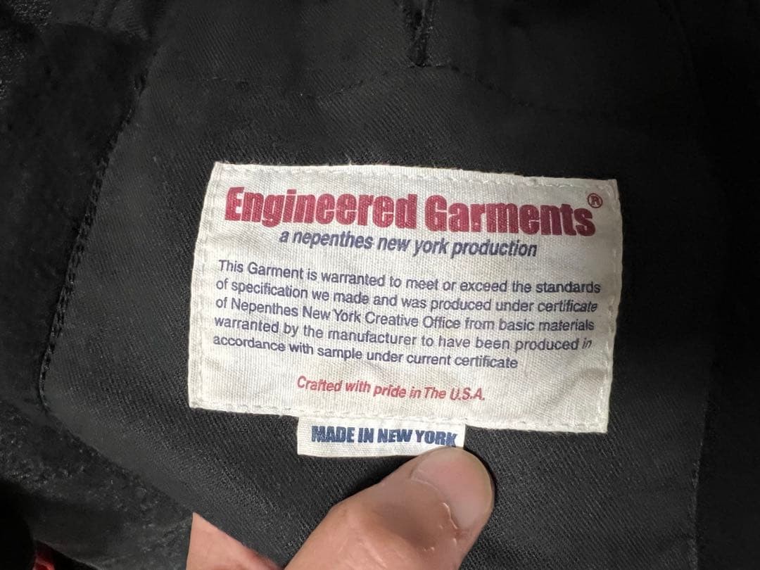 Engineered Garments Jacket Warm Lined Casual Coat… - image 6