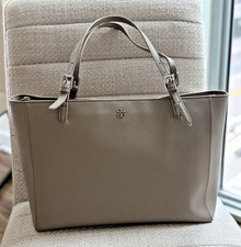 Tory Burch York Buckle Tote Saffiano Leather ...