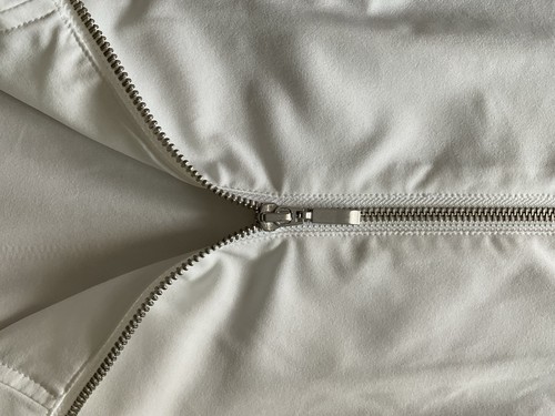 Chico’s Zenergy Neema White Eyelet Jacket S 0 Us S. - Picture 4 of 5