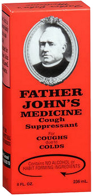 Father Johns Medicine Cough Suppressant 8oz BIG BOTTLE __
