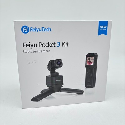 Feiyu Pocket 3 Kit 4K UHD 3-Axis AI Tracking Portable Gimbal: FeiyuVCAM3SKIT