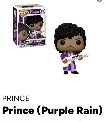 Funko Pop! Rocks Prince #79 Purple Rain Vinyl Figure - Boxed,