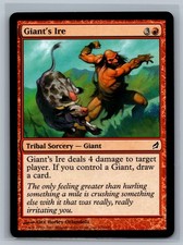 Magic The Gathering Lorwyn 4x Giant's Ire #170/301 MTG TCG CCG Playset
