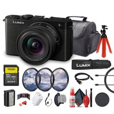 Panasonic Lumix S9 Mirrorless Camera with 18-40mm f/4.5-6.3 Lens Black  More