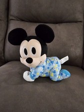 Disney Baby Mickey Mouse Musical Crawling Pals Plush Crawls Sounds Music Works