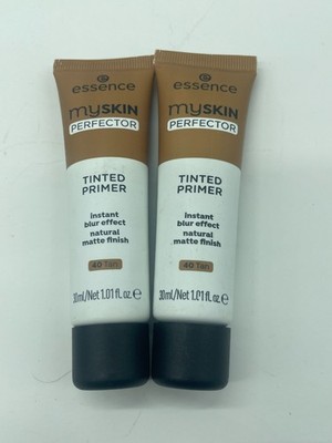 ESSENCE My Skin Perfector Tinted Primer 40 Tan lot of 2