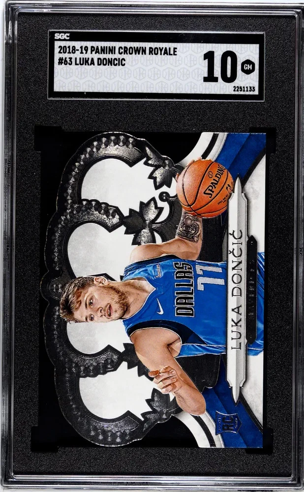 ルカ ドンチッチ Panini Crown e RC PSA 10 2021 PANINI CROWN ROYALE CRYSTAL #20 LUKA DONCIC PSA 10 | eBay