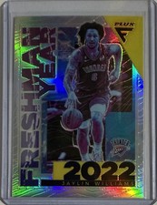 2022-23 Panini Flux JAYLIN WILLIAMS Silver Prizm Freshman Year Rookie Thunder
