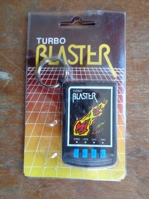 Vintage Gemmy Turbo BLASTER KEYRING NOS Needs New Battery SCARE OFF PREDATORS!