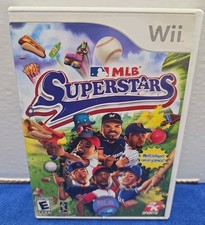 MLB Superstars (Nintendo Wii, 2008) CIB Complete w/ Manual Tested 