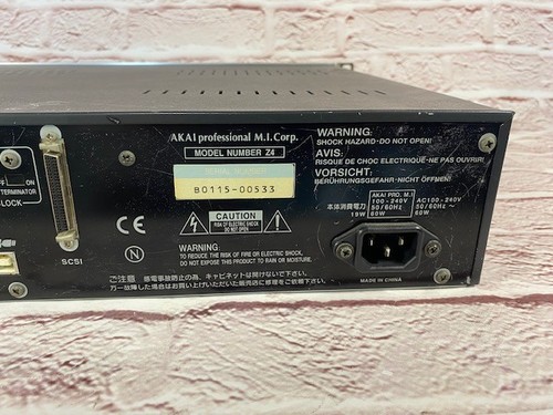 AKAI Z4 campionatore professionale 24 bit 96 kHz campionatore digitale montaggio su rack spedizione veloce - Foto 10 di 12