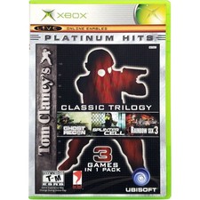Tom Clancy's Classic Trilogy - Microsoft Xbox Pristine Tested Authentic