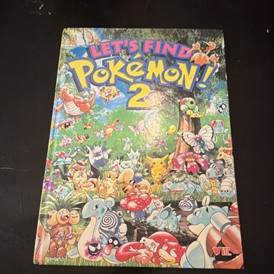 VIZ Let's Find Pokemon! 2 Illustrated Vintage Activity Book