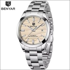 BENYAR Herrenarmbanduhr Automatik 40 mm Edels...
