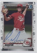 2020 Bowman Chrome Prospect Auto Packy Naughton #CPA-PN Auto tj1