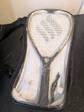 Ektelon Powerring Excel 1000 Racquetball Racquet  Carrying Case LOVED BUT GOOD 