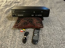 FUNAI DV220FX4A DVD/VCR Combo Player Recorder W/Remote Cables Tested