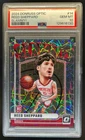 2024-25 Donruss Optic Reed Sheppard Slammy! RC SP #14 Rockets PSA 10