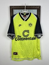 Borussia Dortmund Home football shirt 1995 Soccer Nike Jersey Mens Trikot Size L