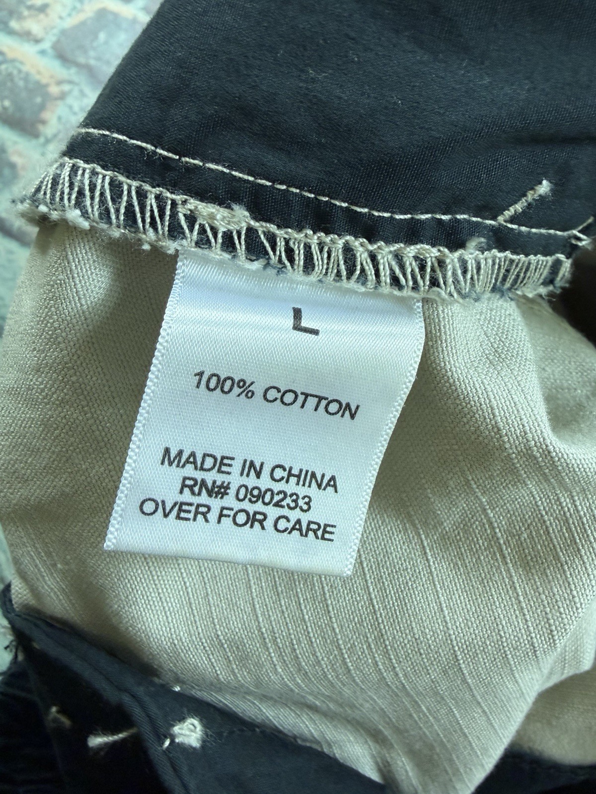 Fear Of God FOG Essentials Cargo Pants Mens Large Beige Ankle Zip Streetwear thumbnail 5