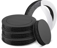Anillos de espuma para altavoz de 6,5 pulgadas, potenciador de altavoz de espuma de 6,5”, bajo esponja de alto rebote