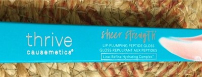 Thrive Causemetics *Kaisa* Sheer Strength Lip Plumping Peptide Gloss NIB