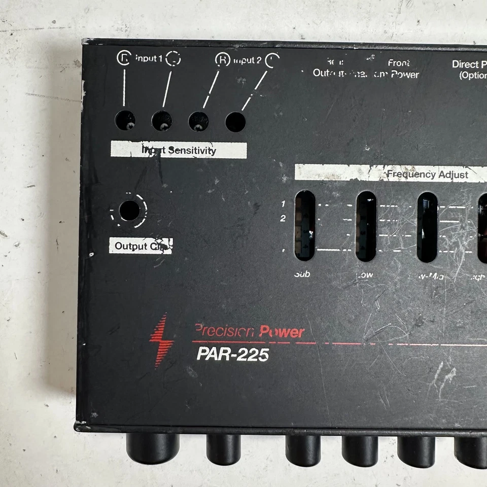 Precision Power PAR-225 Black 5-Bands Paragraphic Equalizer for Car Stereo - Image 2 of 4