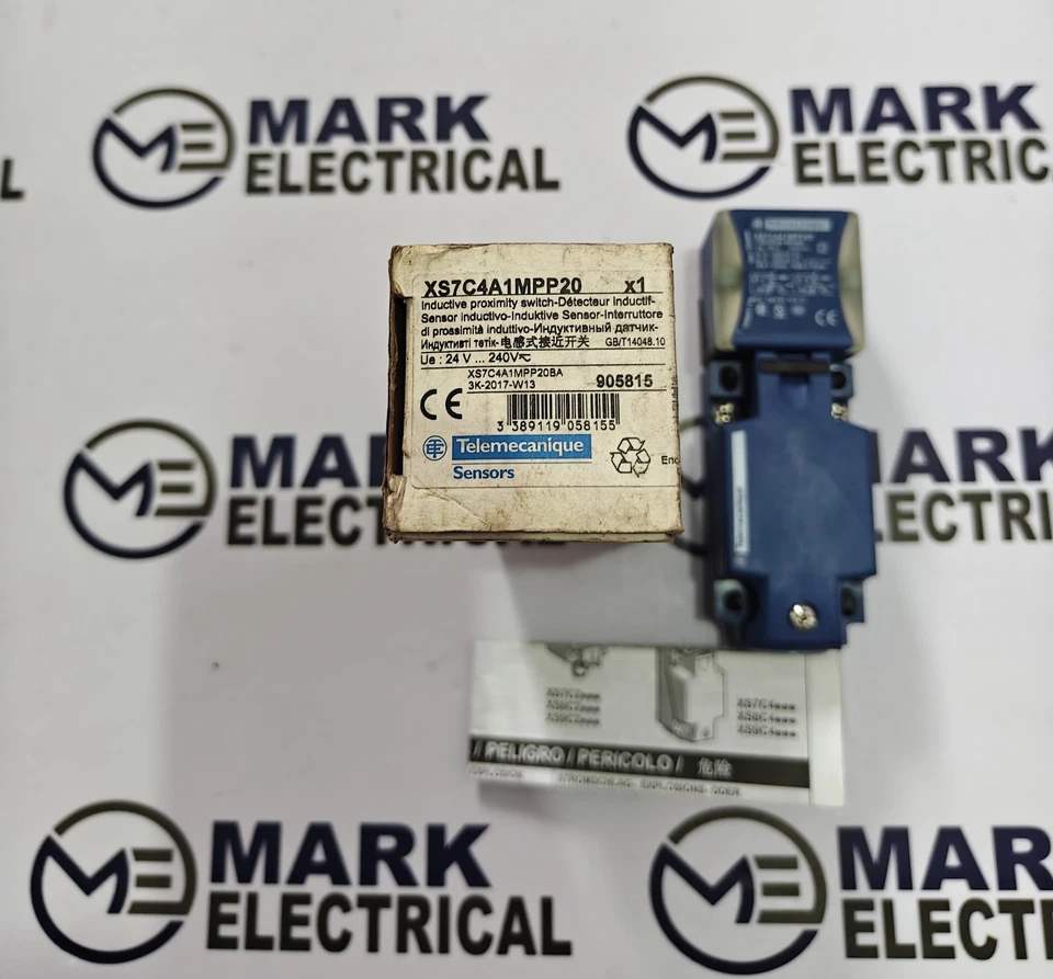 TELEMECANIQUE XS7C4AMPP20 INDUCTIVE PROXIMITY SWITCH SENSOR VOLTAGE 24-240VAC - Image 2 of 4