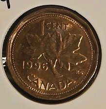 1996 Canada 1 Cent