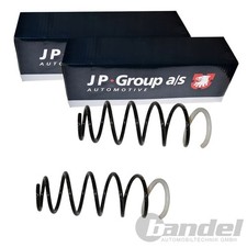 2x JP GROUP FAHRWERKSFEDERN HINTEN passend für FORD MONDEO LINKS+RECHTS FEDERN
