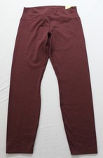 All Motion Women's Soft Ultra High Rise 7/8 Leggings EJ3 Maroon Medium NWT
