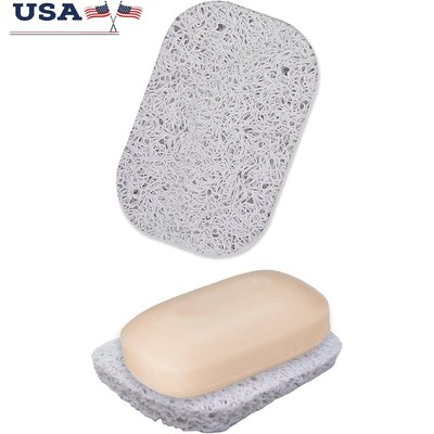 Durable Soap Saver Pad Kitchen Bathroom Soap Holder Travel Friendly Easy to Wash