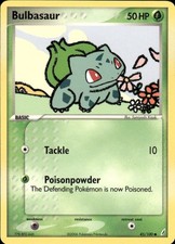 Bulbasaur - EX Crystal Guardians - 45/100 - Common on eBay